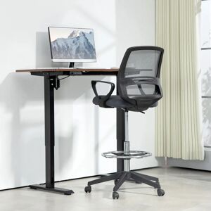 Vinsetto - Draughtsman Chair - Grey - Office Chair Vinsetto - Draughtsman Chair - Grey - Office Chair