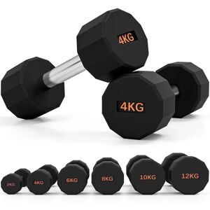 SPORTNOW Dumbbells 4kg - Dumbbells SPORTNOW Dumbbells 4kg - Dumbbells