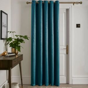 Fusion Strata 66 x 84 / 66 x 90 Dark Green Door Curtain Fusion Strata 66 x 84 / 66 x 90 Dark Green Door Curtain