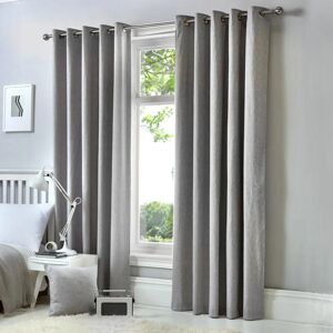 Fusion Cannes Silver Thermal Blackout Curtains - Curtains Fusion Cannes Silver Thermal Blackout Curtains - Curtains
