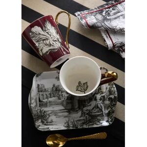 Laurence Llewelyn-Bowen Multicolor Porcelain Mug & Tray Set - Mug & Tray Set Laurence Llewelyn-Bowen Multicolor Porcelain Mug & Tray Set - Mug & Tray Set