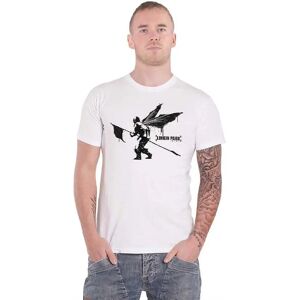Linkin Park Street Soldier Vit T-Shirt - T-Shirt Linkin Park Street Soldier Vit T-Shirt - T-Shirt