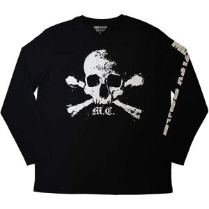 Motley Crue Orbit Skull Black Long Sleeve T-Shirt Motley Crue Orbit Skull Black Long Sleeve T-Shirt