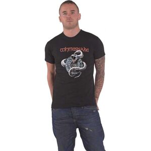 Whitesnake Silver Snake Logo T-shirt - T-shirt Whitesnake Silver Snake Logo T-shirt - T-shirt