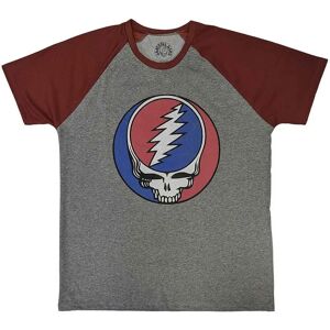 Grateful Dead Steal Your Face Classic Grey T-shirt - Music Grateful Dead Steal Your Face Classic Grey T-shirt - Music