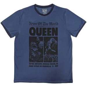 Queen News of the World Ringer T-Shirt - T-Shirt Queen News of the World Ringer T-Shirt - T-Shirt
