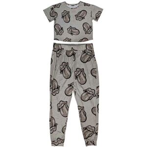 The Rolling Stones Heart Tongue Grey Small - Pyjamas The Rolling Stones Heart Tongue Grey Small - Pyjamas