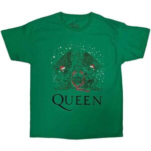 Queen Holiday Crest Green Unisex T-Shirt - T-Shirt Queen Holiday Crest Green Unisex T-Shirt - T-Shirt