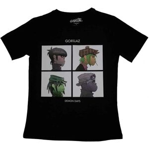 Gorillaz Demon Days Black T-Shirt - T-Shirt Gorillaz Demon Days Black T-Shirt - T-Shirt