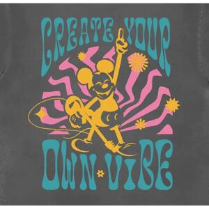 Disney Mickey Mouse Create Vibe Black T-Shirt Disney Mickey Mouse Create Vibe Black T-Shirt