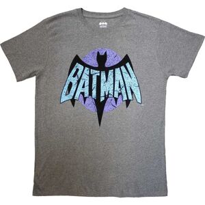 DC Comics Batman Retro Logo Charcoal XXL T-Shirt DC Comics Batman Retro Logo Charcoal XXL T-Shirt