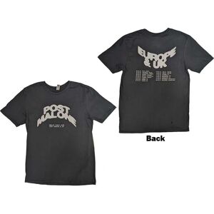 Post Malone Svart XXL Turnédatum T-shirt - T-shirt Post Malone Svart XXL Turnédatum T-shirt - T-shirt