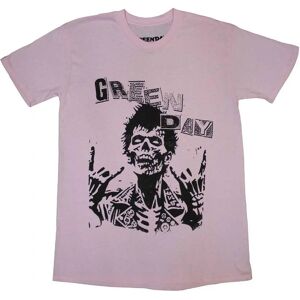 Green Day Savior Zombie Rosa T-shirt - T-shirt Green Day Savior Zombie Rosa T-shirt - T-shirt