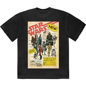 Star Wars Svart Action Figures T-Shirt Star Wars Svart Action Figures T-Shirt