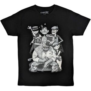 Gorillaz George Spray T-Shirt Unisexe - T-Shirt - Publicité Gorillaz George Spray T-Shirt Unisexe - T-Shirt - Publicité