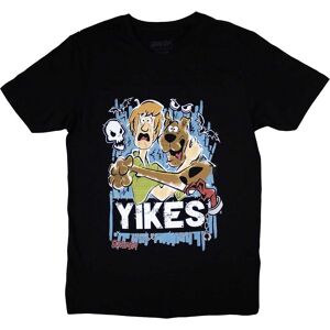 Scooby-Doo Yikes! Black T-Shirt - T-Shirt Scooby-Doo Yikes! Black T-Shirt - T-Shirt