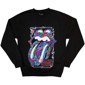 The Rolling Stones Svart Unisex Sweatshirt - Sweatshirt The Rolling Stones Svart Unisex Sweatshirt - Sweatshirt