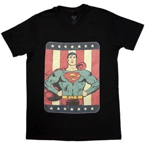 DC Comics Superman Stripes Logotyp T-shirt - T-Shirt DC Comics Superman Stripes Logotyp T-shirt - T-Shirt