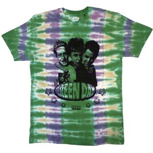 Green Day Green Day Trio Band Logo Dip Dye T-Shirt - T-Shirt Green Day Green Day Trio Band Logo Dip Dye T-Shirt - T-Shirt