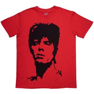 David Bowie 1973 Monochrome Red XXL T-Shirt David Bowie 1973 Monochrome Red XXL T-Shirt