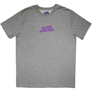 Black Sabbath Mini Wavy Logo T-Shirt - T-Shirt Black Sabbath Mini Wavy Logo T-Shirt - T-Shirt