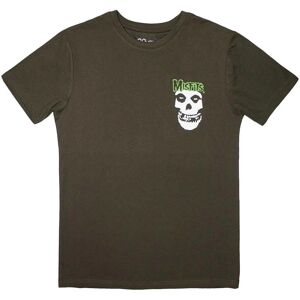 Misfits Mini Skalle Och Logga T-Shirt - T-Shirt Misfits Mini Skalle Och Logga T-Shirt - T-Shirt