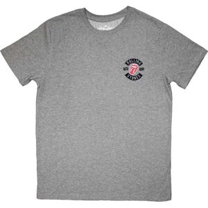 The Rolling Stones Mini Tour 78 Logo T-Shirt Grå XL - T-Shirt The Rolling Stones Mini Tour 78 Logo T-Shirt Grå XL - T-Shirt