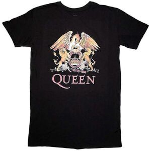 Queen Classic Crest Band Logo T-Shirt Klänning - Svart M Queen Classic Crest Band Logo T-Shirt Klänning - Svart M