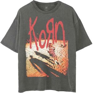 T-shirt Korn Shadow Playground Gris Charbon XL - Unisexe - Publicité T-shirt Korn Shadow Playground Gris Charbon XL - Unisexe - Publicité