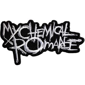My Chemical Romance The Black Parade Logo Standard gewebter Aufnäher Schwarz Accessory Size - Publicité My Chemical Romance The Black Parade Logo Standard gewebter Aufnäher Schwarz Accessory Size - Publicité