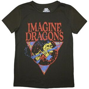 Imagine Dragons M Green Skeleton Flute T-Shirt - Womens Imagine Dragons M Green Skeleton Flute T-Shirt - Womens