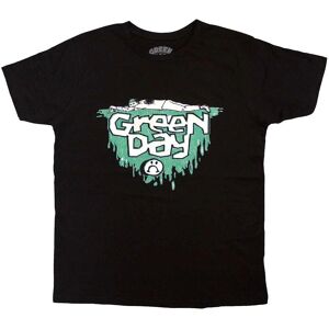 Green Day Sad Face Band Logo T-Shirt - T-Shirt Green Day Sad Face Band Logo T-Shirt - T-Shirt