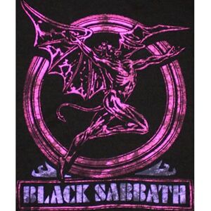 Black Sabbath Henry Neon Pink Oversized Tröja - Tröja Black Sabbath Henry Neon Pink Oversized Tröja - Tröja