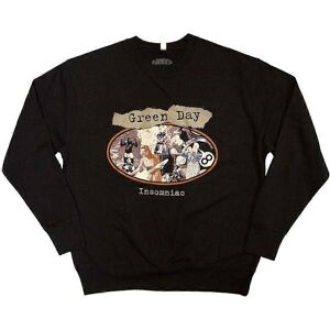 Green Day Insomniac Band Logo Sweatshirt - Sweatshirt Green Day Insomniac Band Logo Sweatshirt - Sweatshirt