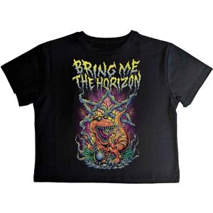 Bring Me The Horizon Svart Crop Top - Avslappnad Klädsel Bring Me The Horizon Svart Crop Top - Avslappnad Klädsel