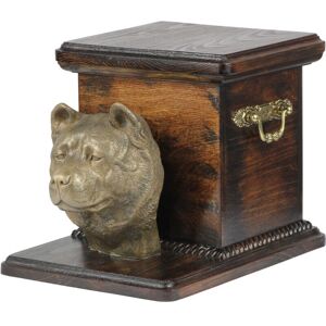Art-Dog - Akita Inu Bust - Madera de abedul - 15.5x12x12 cm - urna Art-Dog - Akita Inu Bust - Madera de abedul - 15.5x12x12 cm - urna