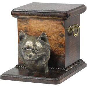 Art-Dog Chihuahua longhair - Madera de abedul - Urna Art-Dog Chihuahua longhair - Madera de abedul - Urna