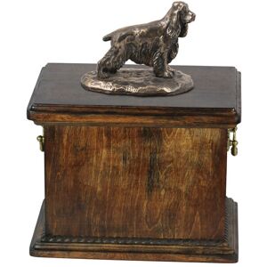 Art-Dog - Inglés Cocker Spaniel - Madera de abedul - Estatua de perro - Urna Art-Dog - Inglés Cocker Spaniel - Madera de abedul - Estatua de perro - Urna