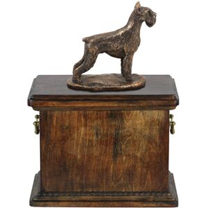 Art-Dog - Schnauzer - Drewno brzozowe - Posąg psa - Urna Art-Dog - Schnauzer - Drewno brzozowe - Posąg psa - Urna