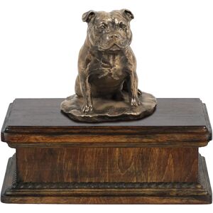 Staffik - Staffi I - Drewno - Rzeźba Art-Dog - Urna Staffik - Staffi I - Drewno - Rzeźba Art-Dog - Urna