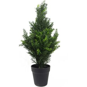 Botanik 60cm UV Artificial Cedar Cypress Topiary - Indoor Outdoor Botanik 60cm UV Artificial Cedar Cypress Topiary - Indoor Outdoor