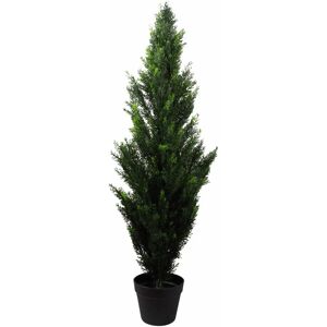 Brand - 120cm Green Artificial Cedar Topiary Tree - Outdoor UV Resistant Brand - 120cm Green Artificial Cedar Topiary Tree - Outdoor UV Resistant