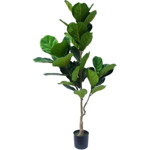 Botanik 150cm Green Artificial Fiddle Leaf Fig Tree - Artificial Tree Botanik 150cm Green Artificial Fiddle Leaf Fig Tree - Artificial Tree