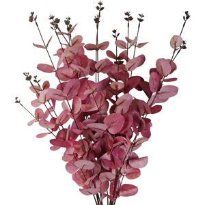 Leaf Pink Eucalyptus Foliage - 6 Stems 80cm Artificial Flowers Leaf Pink Eucalyptus Foliage - 6 Stems 80cm Artificial Flowers