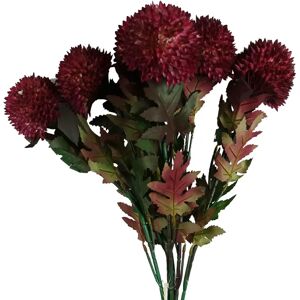 Leaf Pack Of 6 Pink 70cm Large Wired Dahlia Artificial Flower Stems - Artificial Flowers Leaf Pack Of 6 Pink 70cm Large Wired Dahlia Artificial Flower Stems - Artificial Flowers