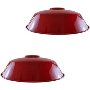 Ledsone 2 Pack Burgundy Retro Vintage Lampshade - Lampshade Ledsone 2 Pack Burgundy Retro Vintage Lampshade - Lampshade