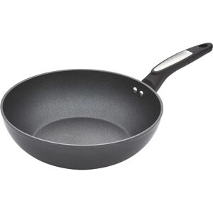 Morphy Richards Black 28cm Forged Aluminium Stir Fry Pan Morphy Richards Black 28cm Forged Aluminium Stir Fry Pan