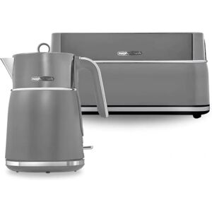 Morphy Richards Grey 1.5L Jug Kettle & 4 Slice Toaster Set Morphy Richards Grey 1.5L Jug Kettle & 4 Slice Toaster Set