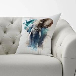 WRT Ltd - Majestic Elephant Splashart - 33cm x 48cm - Cushion WRT Ltd - Majestic Elephant Splashart - 33cm x 48cm - Cushion