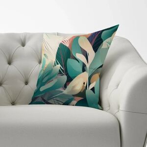 WRT Ltd - Abstract Tropical Leaves Cushions - 33x48 cm - Reversible print - Cushions WRT Ltd - Abstract Tropical Leaves Cushions - 33x48 cm - Reversible print - Cushions